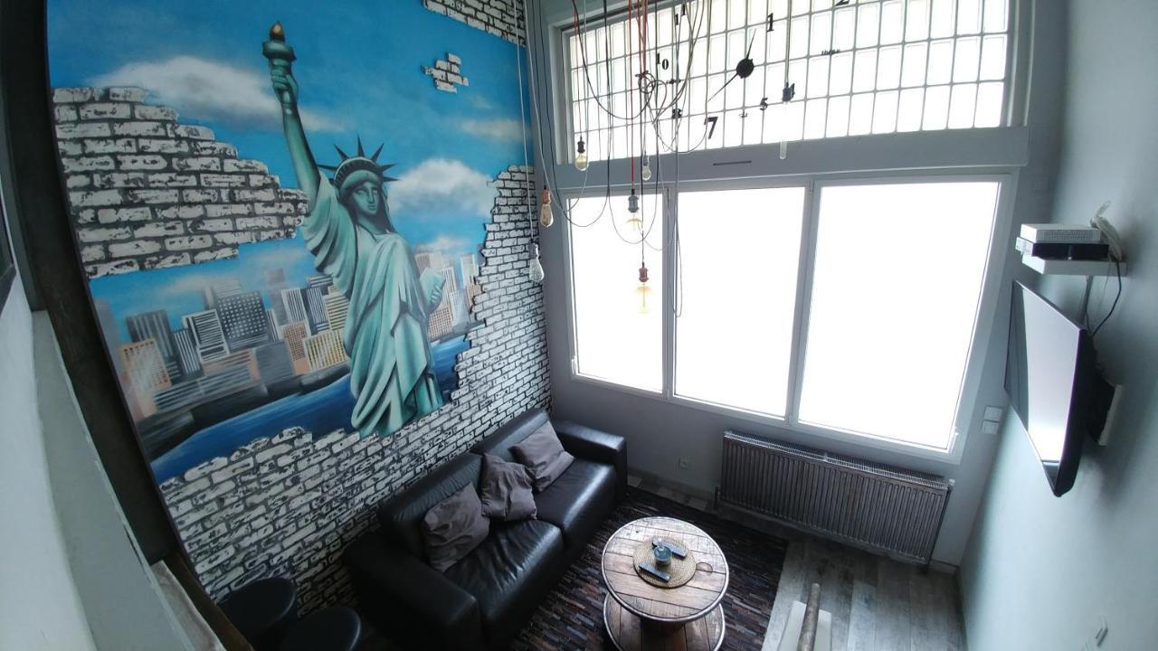 Apartamento Joli LOFT en duplex , Art Déco , 2 pieces ,Centre Ruan Exterior foto